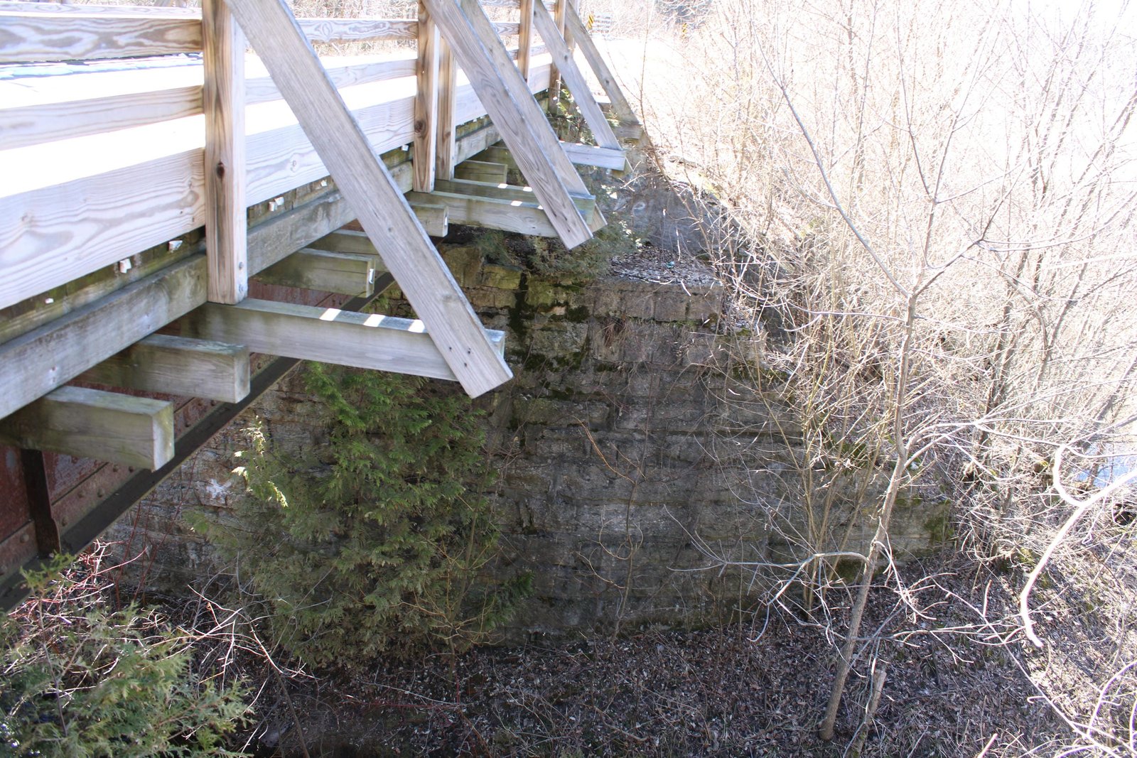 West abutment